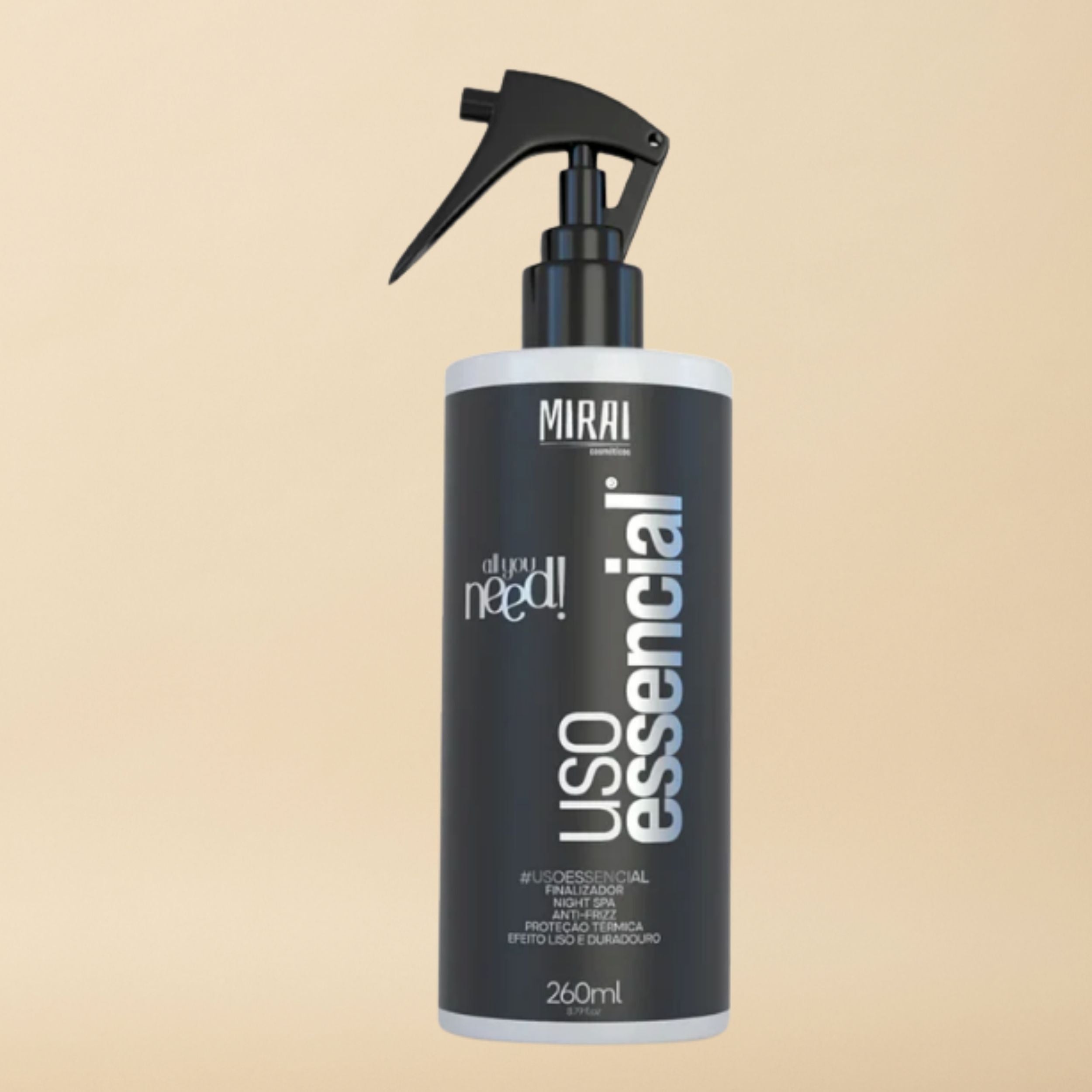 Uso Essencial Finalizador Spray