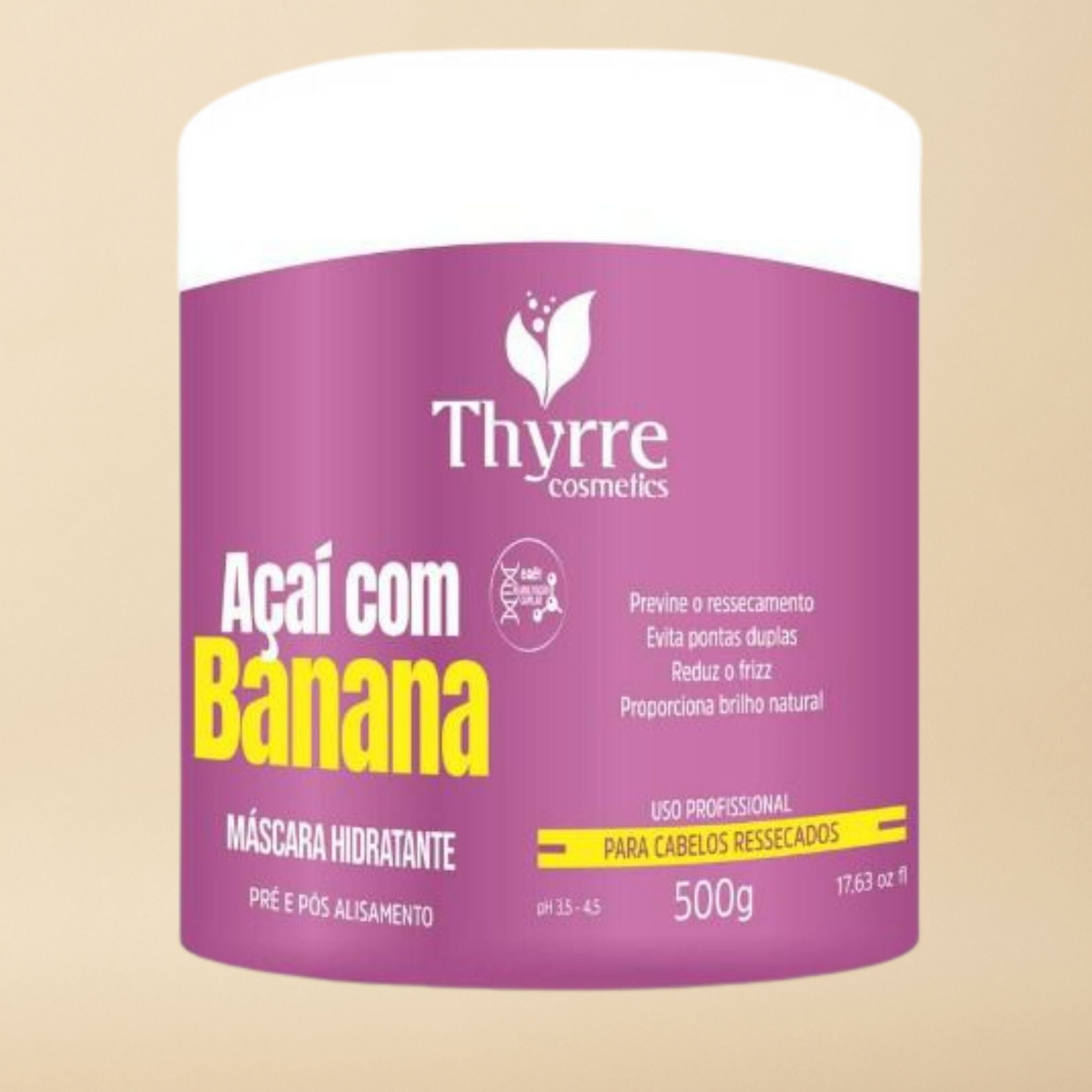 Acai Com Banana - Mascara Hidratante