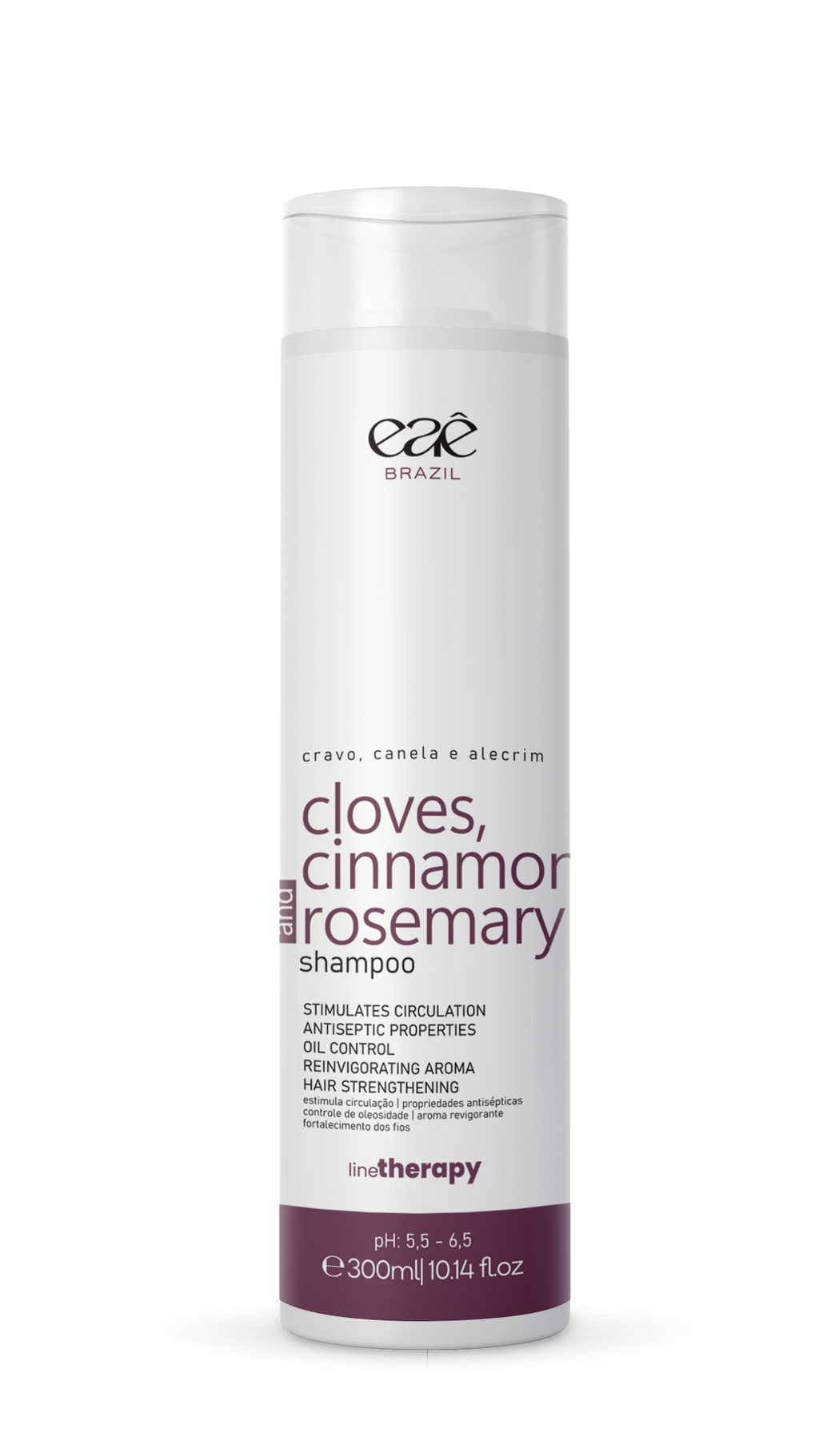 Shampoo crecimiento clavo canela