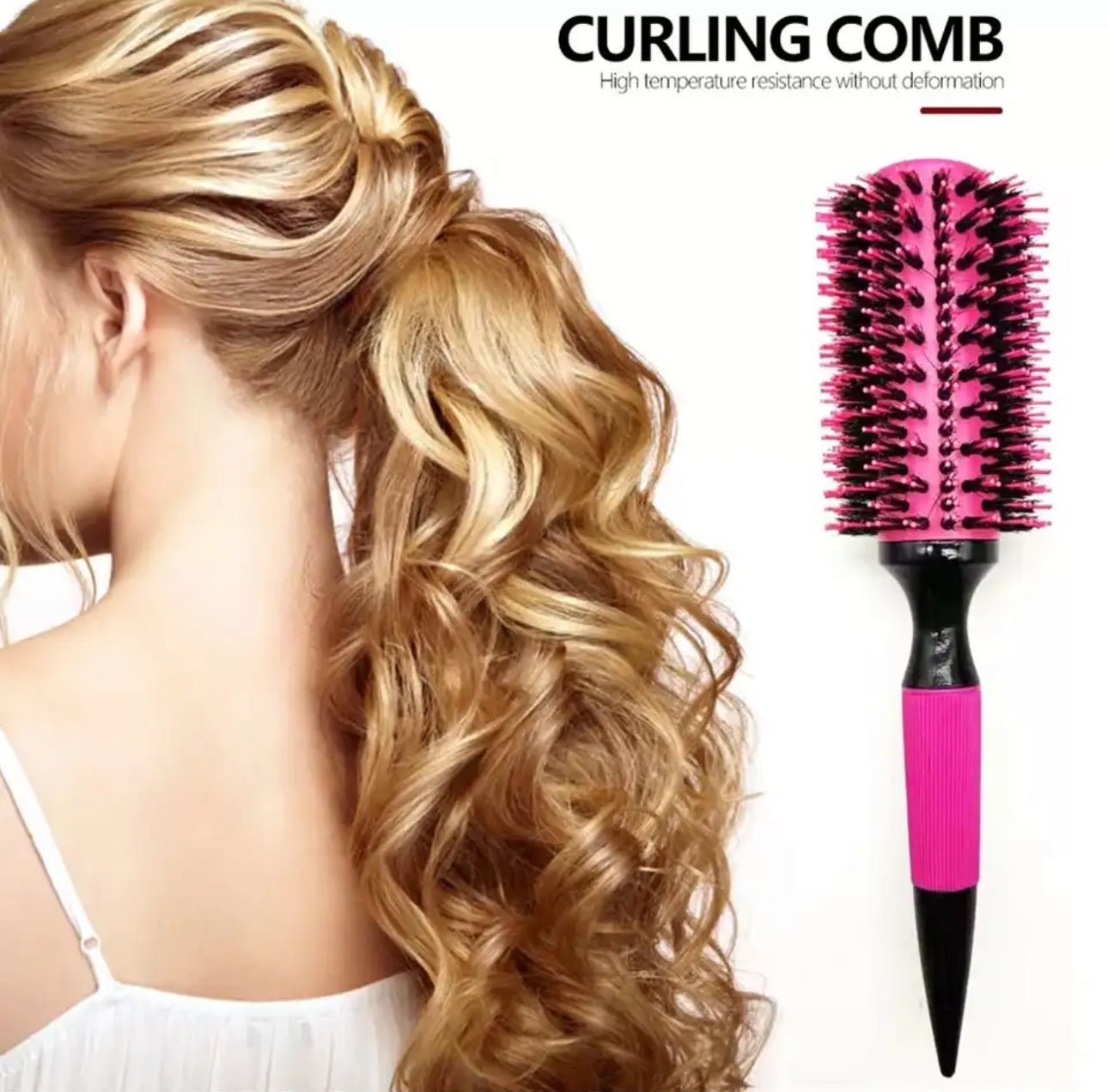 Professional Ceramics Ion Hair Brush Hairdressing Supply