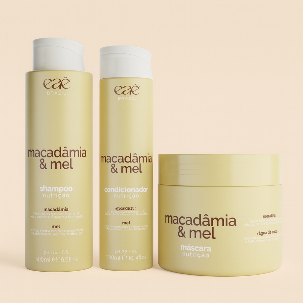 Kit Macadamia & Miel – Nutrición Intensa