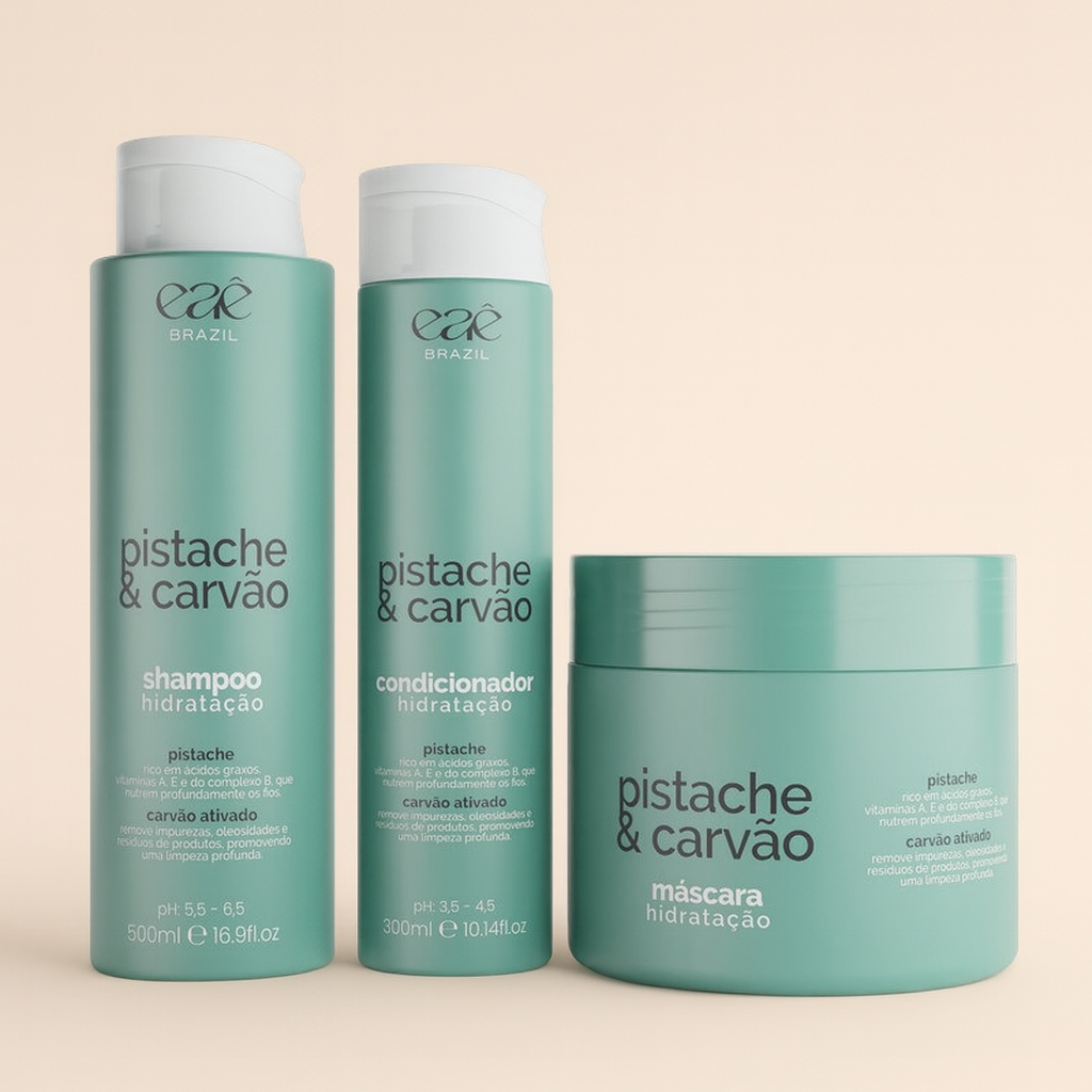 Kit Pistache & Carbón Activado – Hidratación Intensa