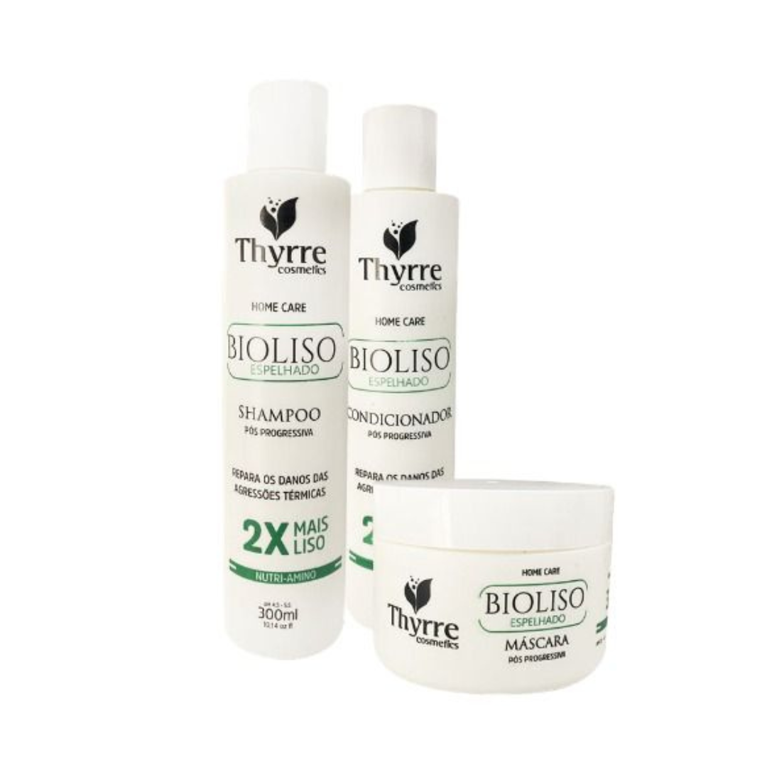 Bioliso Home Care Kit - Shampoo, Condicionador & Mascara Kit