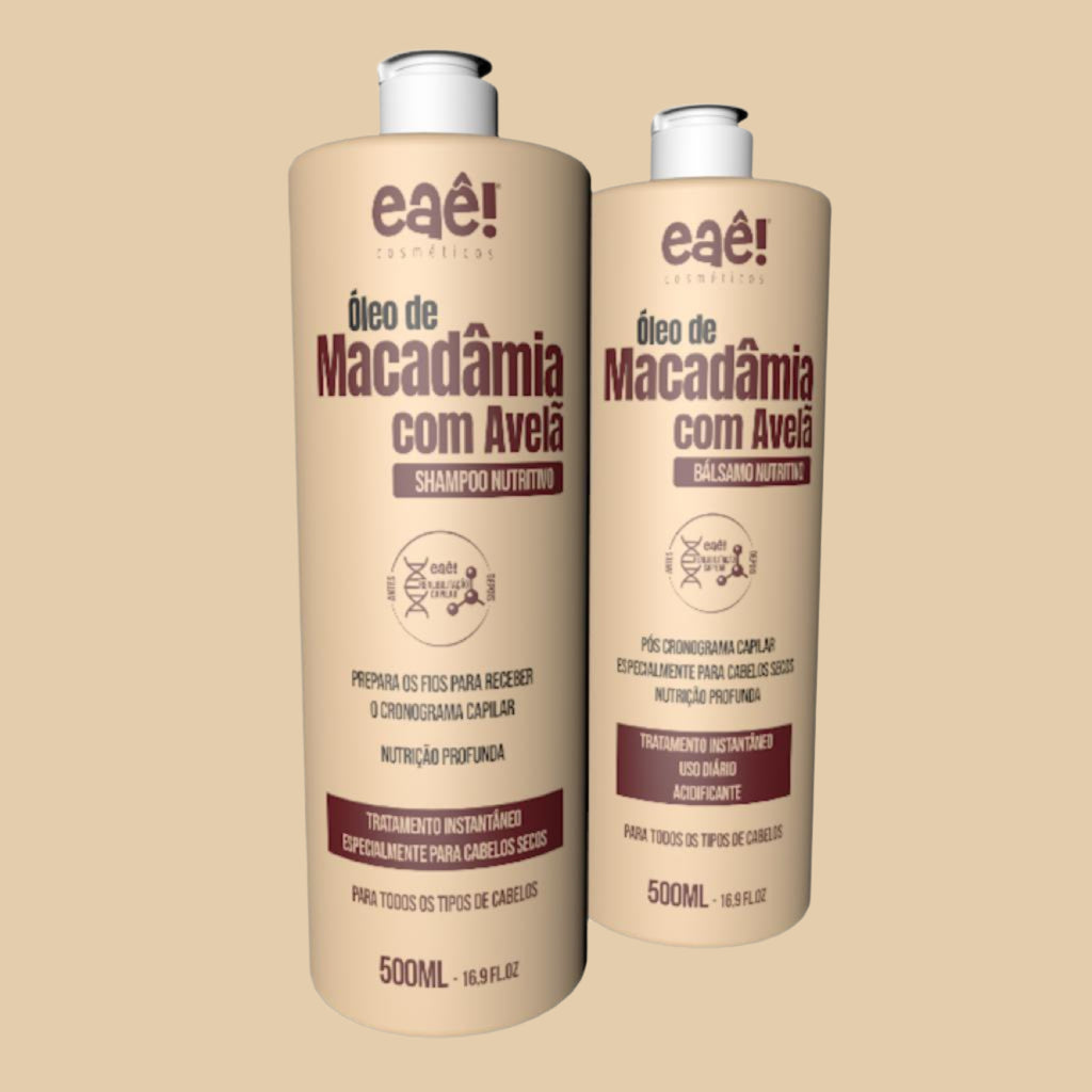 Macadamia con Avellana - 3 Step Kit