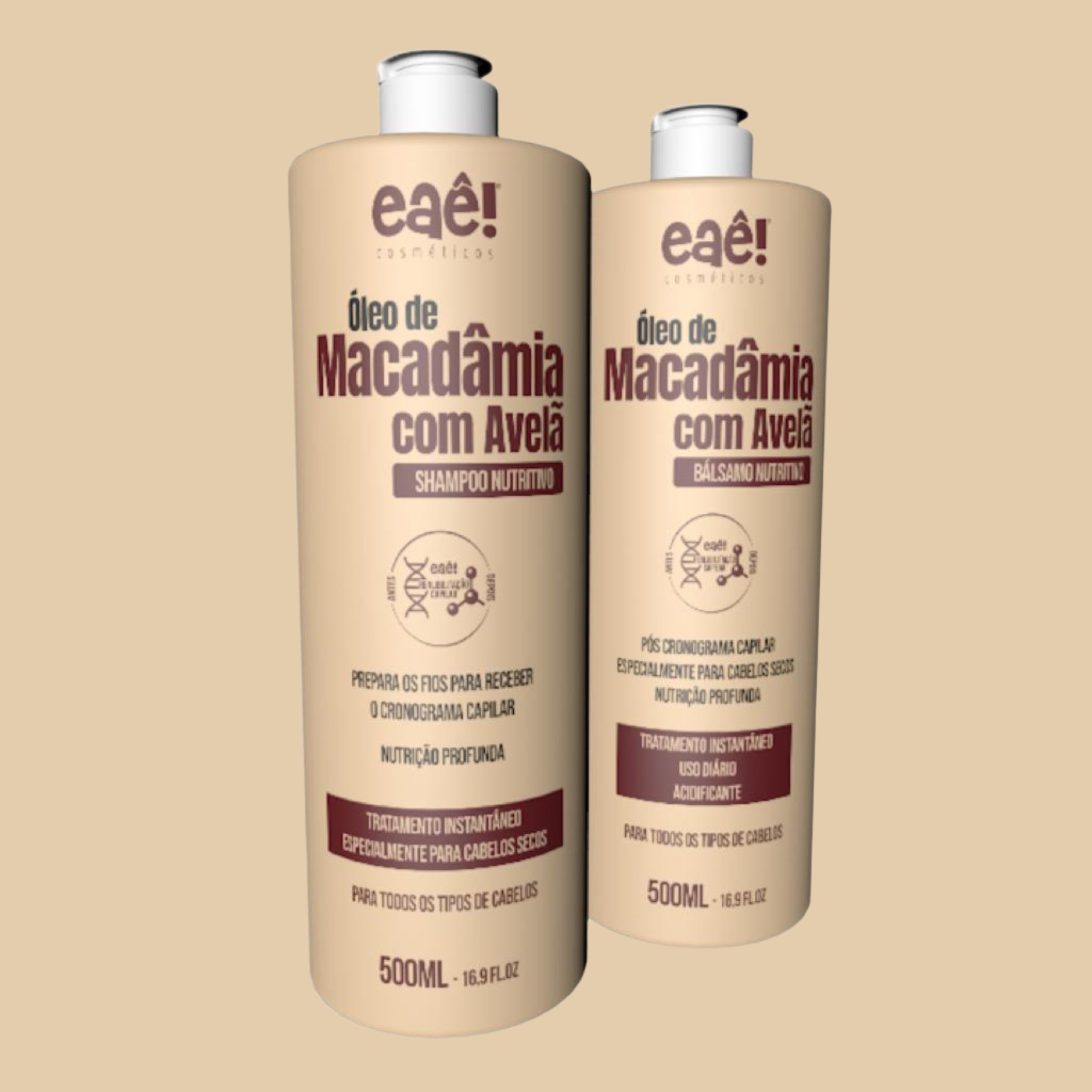 Macadamia con Avellana - 3 Step Kit